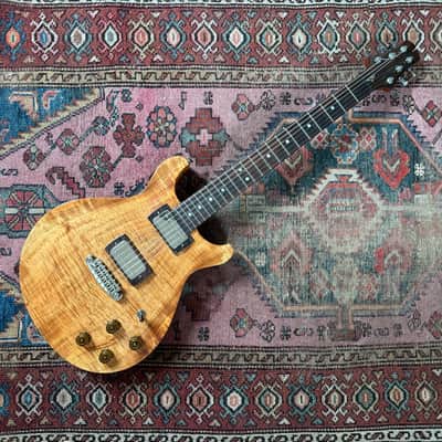 Crow Hill Double Cut - Brazilian board, flamed Koa top image 4