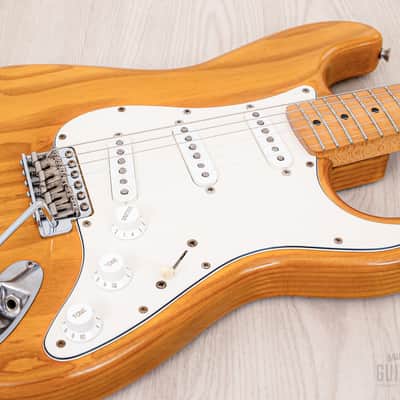1986 Fender '72 Stratocaster ST72-115 Natural w/ Pure Vintage '65 Pickups, Japan MIJ Fujigen image 6