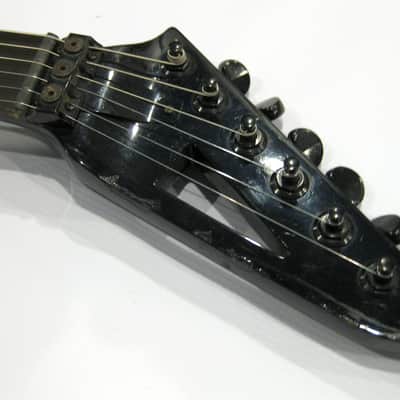 Rare Guild X100 Blade Runner Electric Guitar, 1985, Black image 4