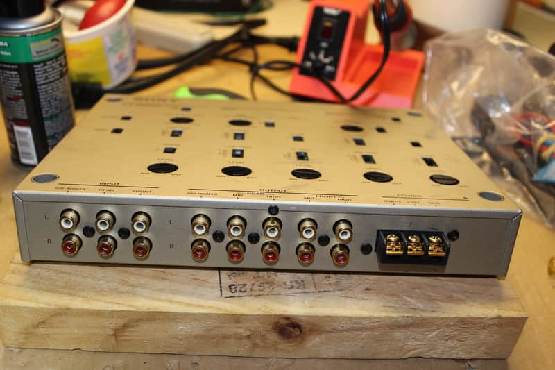 Sony XEC-1000 5-Way Electronic Crossover | Reverb
