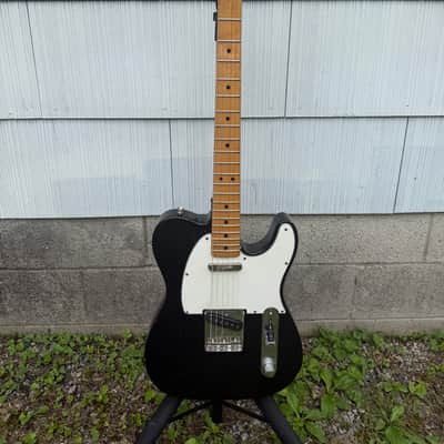 Fender Telecaster with Maple Fretboard 1970 - 1975 - Black image 1