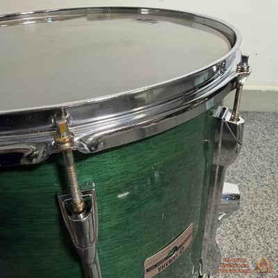 RARE!! Yamaha Recording Custom 15x13" Deep Aqua Rack Tom image 10