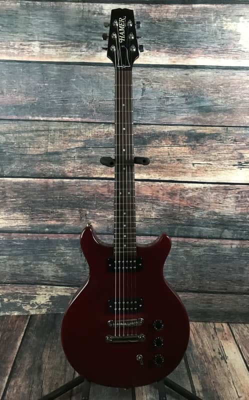 Used Hamer USA Special Double Cutaway Electric Guitar with Hard Shell Case image 1
