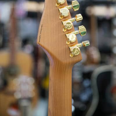 SUHR Modern Custom Faded Trans Green Burst image 6