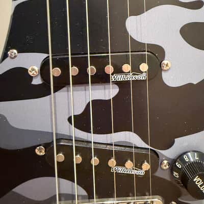Unbranded Strat-style electric guitar - Matte gray image 4