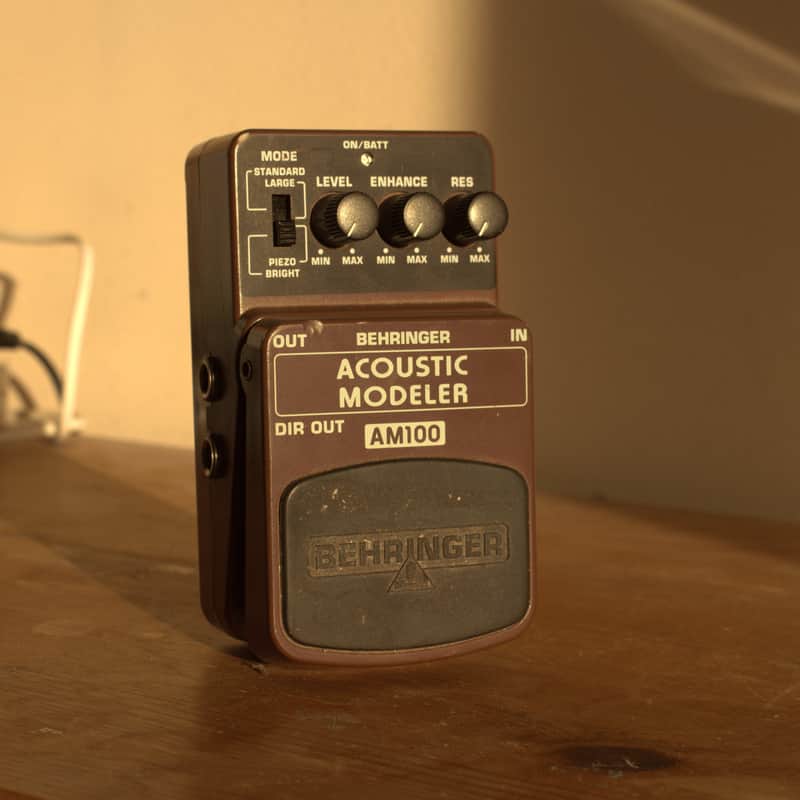 2000s Behringer AM100 Acoustic Modeler Brown