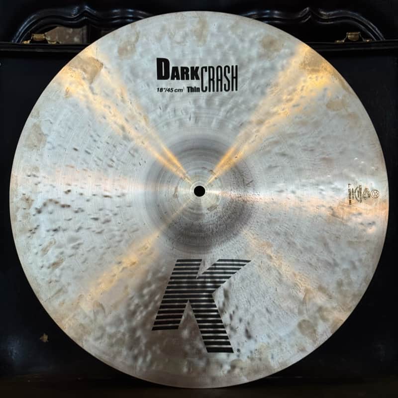 USED Zildjian 18" K. Zildjian Dark Thin Crash - 1336g image 1