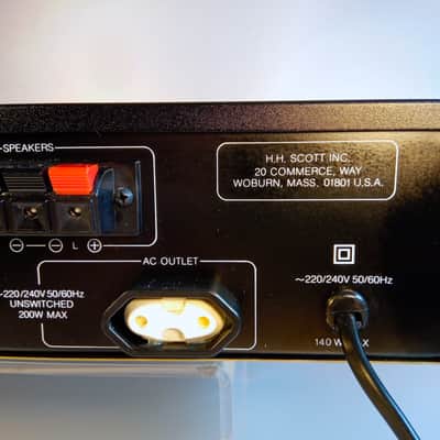 Scott amplificatore integrato 405 A / year 1980 image 8