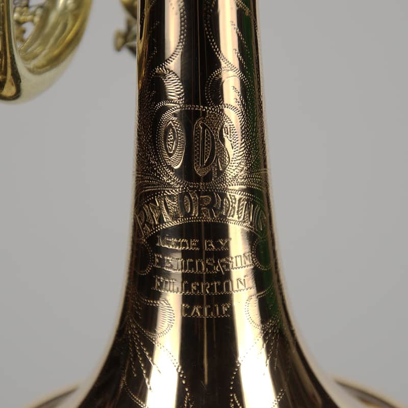 F.E. Olds Recording Trumpet Fullerton CA Vintage Pro Horn Serial 826706 image 1