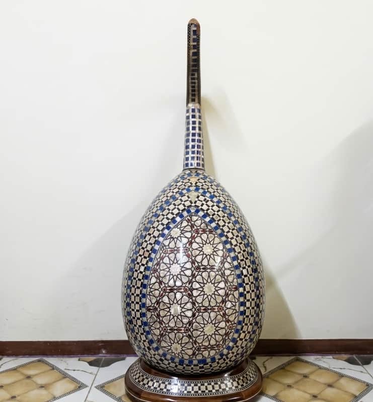 "Damasko" Master-Crafted Oud – Full Mother of Pearl Bowl by Al-Andalus Bild 1