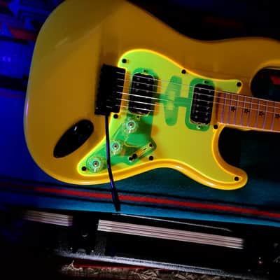 Butter Custom stratocaster style Guitar 2026 - Yellow image 3