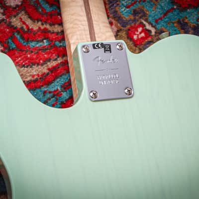 FENDER USA FSR Parallel Universe II Magico Telecaster "Trans Surf Green + Maple" (2020) image 15