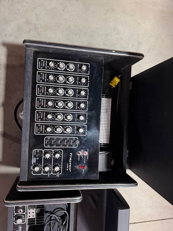 Traynor YVM-6 and YPM-1 80s - Black Tolex image 1