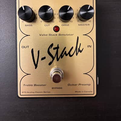 ATD V-Stack Tweedy Gain Booster Guitar Preamp Pedal Owned by Matt