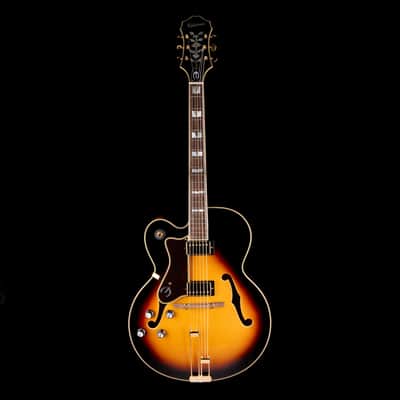 Pre-Owned 2023 Epiphone Broadway Left-Handed Sunburst With Case image 2