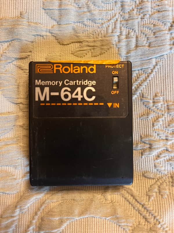 Roland M-64C Memory Cartridge