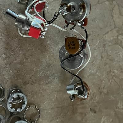 1979 set Fender Lead I II guitar pots harness switches image 2