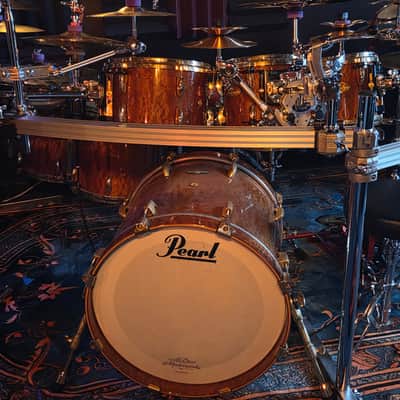 Pearl Masterworks - 8pc Custom Artison Shell Mahogany/Maple configuration image 2