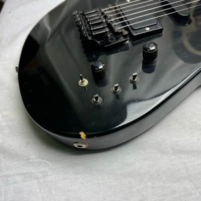 Gibson USA WC EB WRC Wayne Charvel Guitar with Case 1987 - Ebony / Black image 6