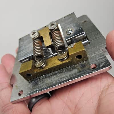 Kahler USA 2300 Tremolo bridge 1980s - Chrome -  NEAT ! image 7
