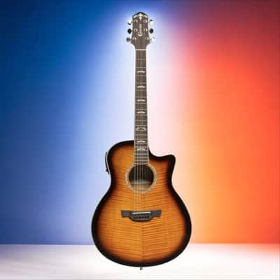 Crafter NOBLE VTG Noble series, Small jumbo acoustic-electric guitar with solid maple top Crafter image 2
