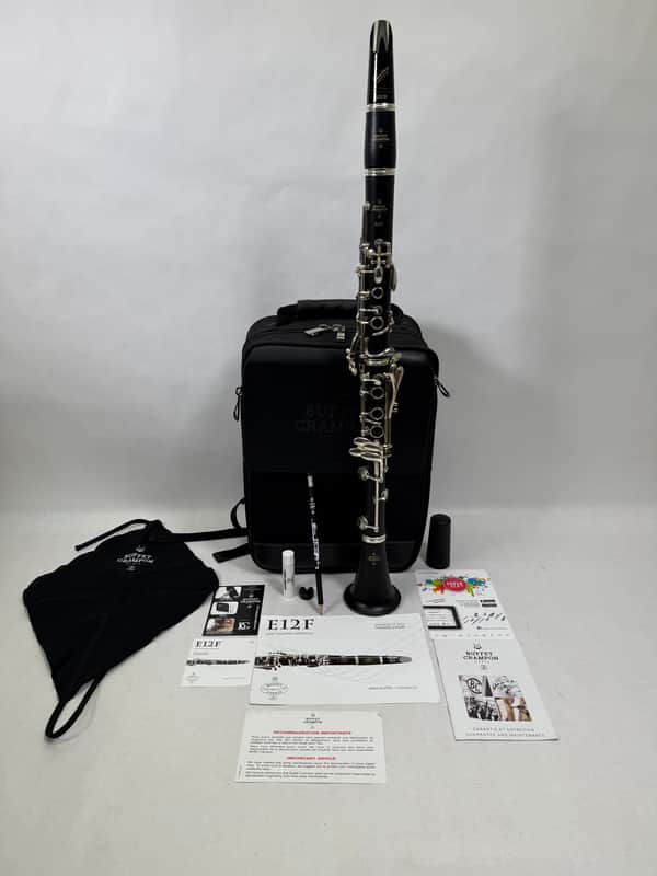 Buffet Crampon E12 Intermediate Bb Clarinet 2010s - Black image 1