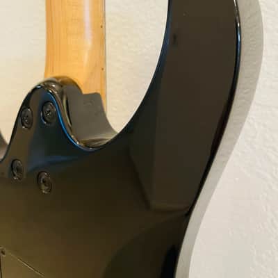 Cort X Custom Double Cut Seymour Duncan Pickups Lic. Floyd Rose 2013 Black Metallic image 18