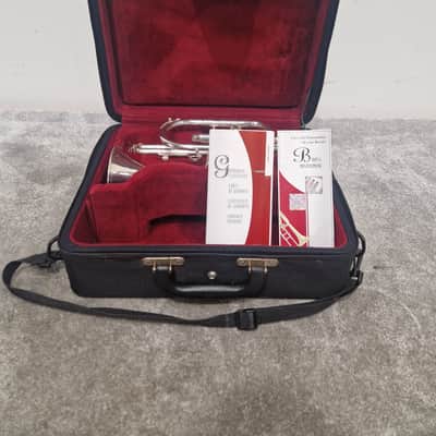 Besson Be1000 Silver Plate - Professional Cornet, Silver Plated - Good w/ Soft Case image 4