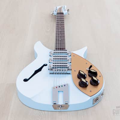 2004 Rickenbacker 325C58 Capri Blue Boy F Hole w/ Case image 12