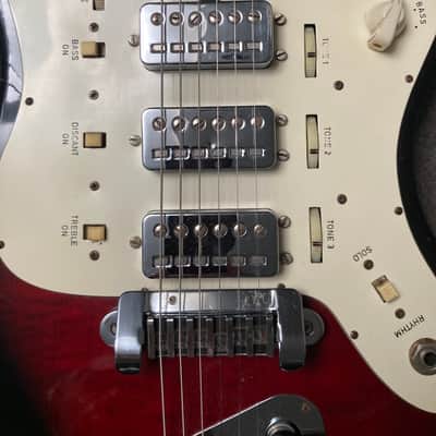 Hofner Galaxie 176 Mid-60's - Red Burst image 5