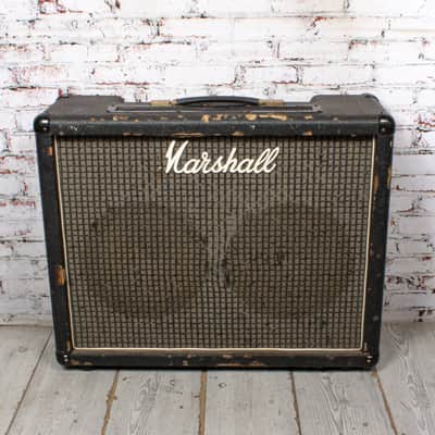 Marshall 1975 Modified Guitar Amplifier Cabinet Converted 2100 w/Original Celestion G12 Blackback Speakers & Original Panels Included VINTAGE image 1