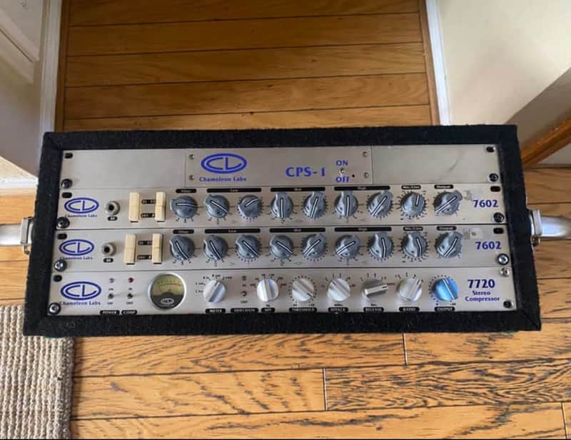 Chameleon Labs 7720 Stereo Compressor 2010s - Silver image 1