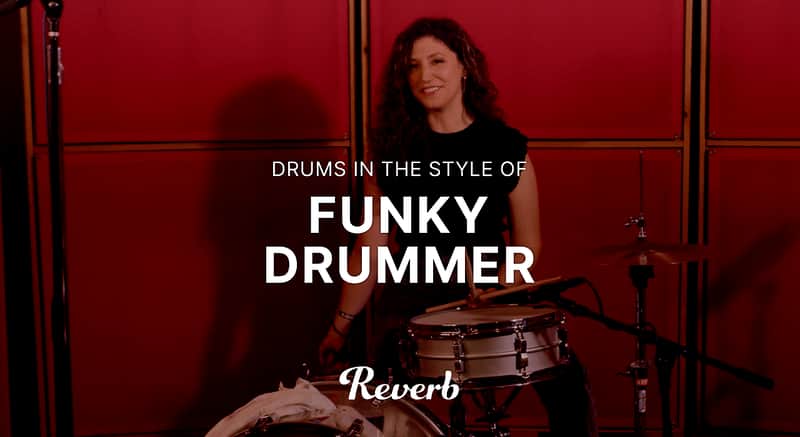Drums in the Style of Funky Drummer image 1