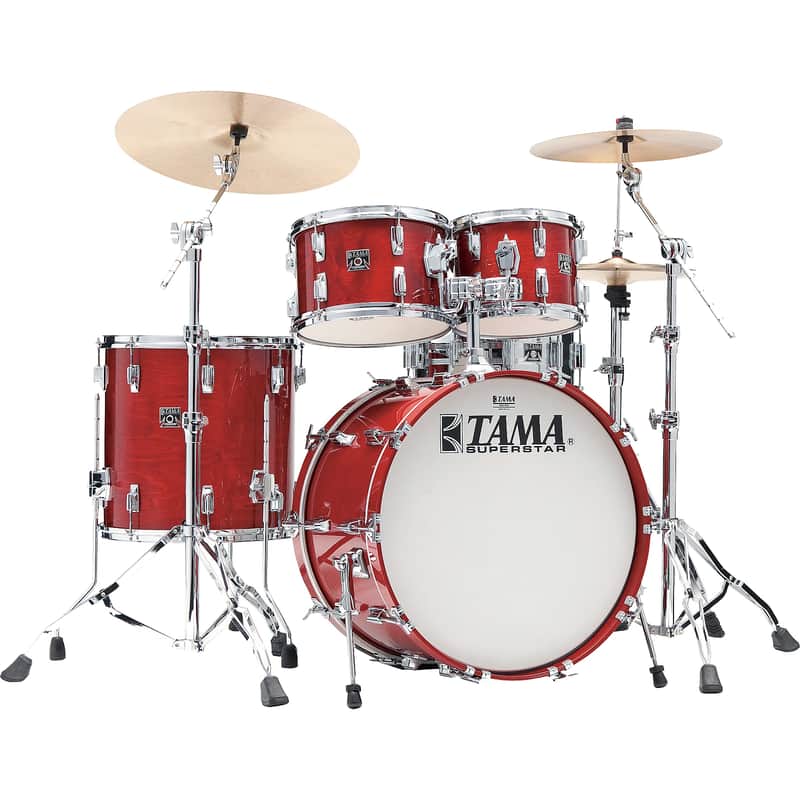 Tama SU42RS 50th Limited Superstar Reissue 10x8/12x8/16x16/22x14" 4pc Shell Pack image 4