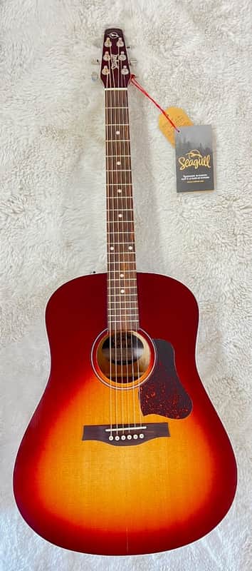 Seagull Entourage Autumn Burst Dreadnought Size Solid Top Acoustic Guitar 046492 image 1
