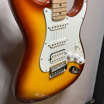 Immagine Squier Affinity Stratocaster FMT HSS 2021 - Present - Sienna Sunburst - 6