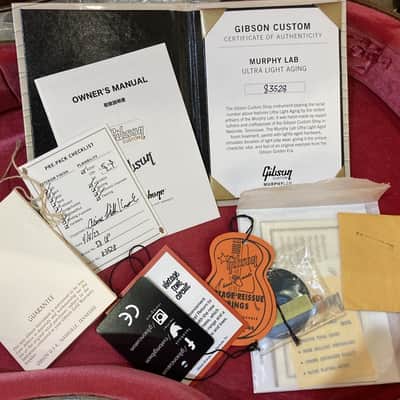 Gibson Custom Shop Murphy Lab 1958 Les Paul Standard Lightly Figured Ultra Light Aged 2023 image 11