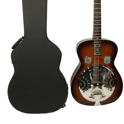 Regal RD-40 Square Neck Resophonic Guitar, Vintage Sunburst w/ Case image 1