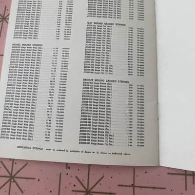 Fender Price Guide 1974 guitars amps bass misc. Case Candy booklet catalog image 9