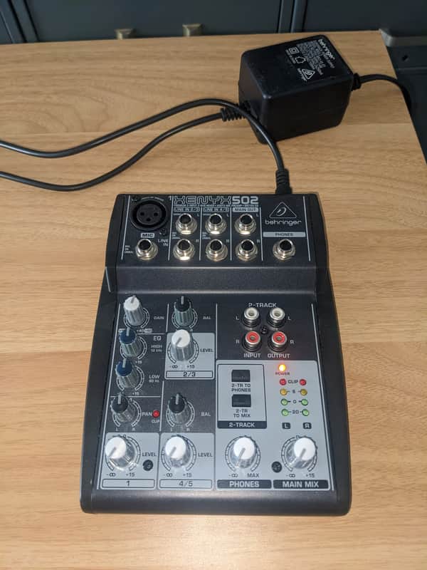 Behringer Xenyx 502 5-Input Compact Mixer 2019 - Present - Standard image 1