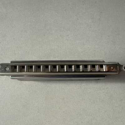 Hohner 270BX-C Super Chromonica Harmonica - Key of C 2010s - Silver image 5