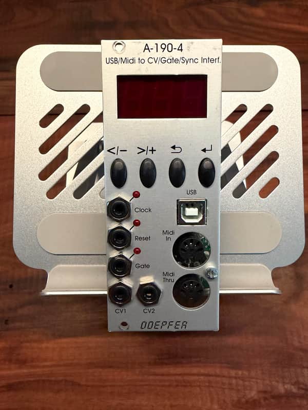 Doepfer A-190-4 USB / MIDI to CV / Gate / Sync Interface 2010s - SIlver image 1