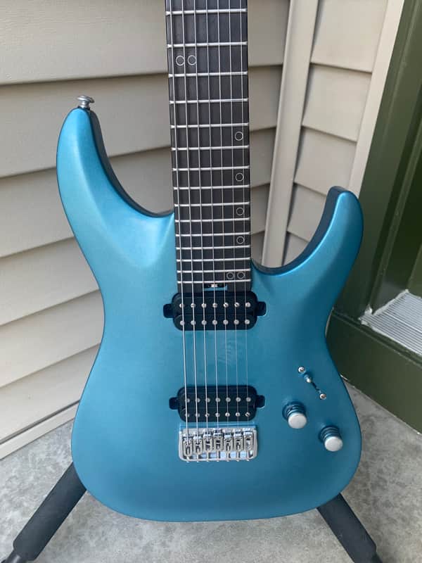 Schecter Aaron Marshall Signature AM-7 2022 - Present - Cobalt Slate image 1