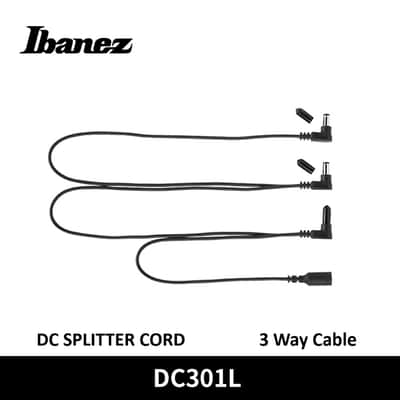 Ibanez DC301L Split Cable for 3 Guitar Pedals Effect