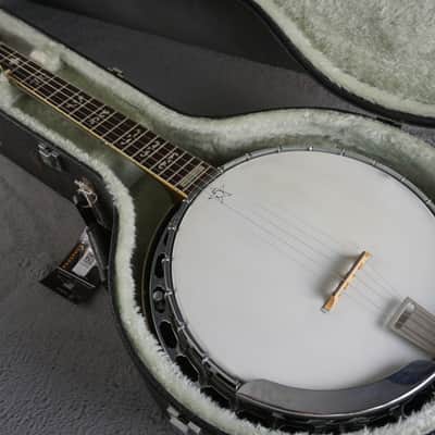 Tokai Hummingbird 5-String Resonator Banjo MIJ w/ D-Tuners & Hard Case image 24