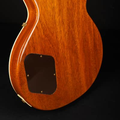 Gibson 1957 Les Paul Standard Murphy Lab Light Aged - Black Sparkle Top / Natural Back image 18
