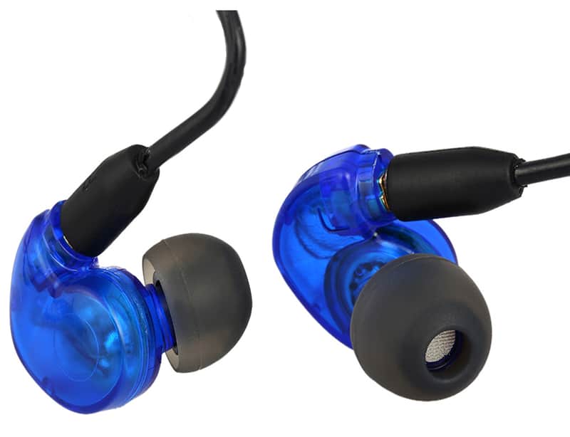 FCS110 BLUE - 10.2 Dynamic Driver In Ear Monitor Earphone image 1