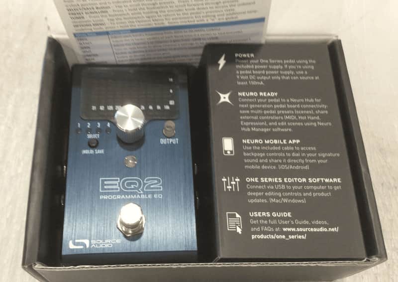 Source Audio EQ2 Programmable Equalizer Pedal image 1