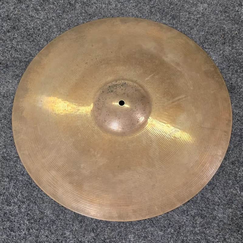 Used Zildjian A Medium Ride Cymbal 20" Brilliant - Fair image 1