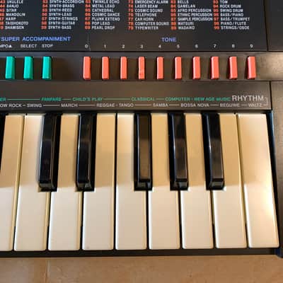 Casio SA-10 Black 32key Keyboard mini Synth with users manual